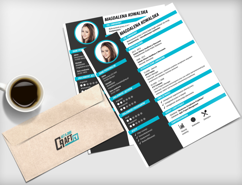 profesjonalne cv