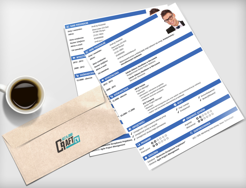 profesjonalne cv