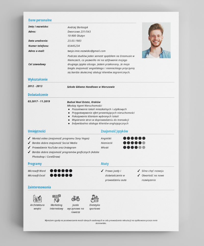 darmowe cv