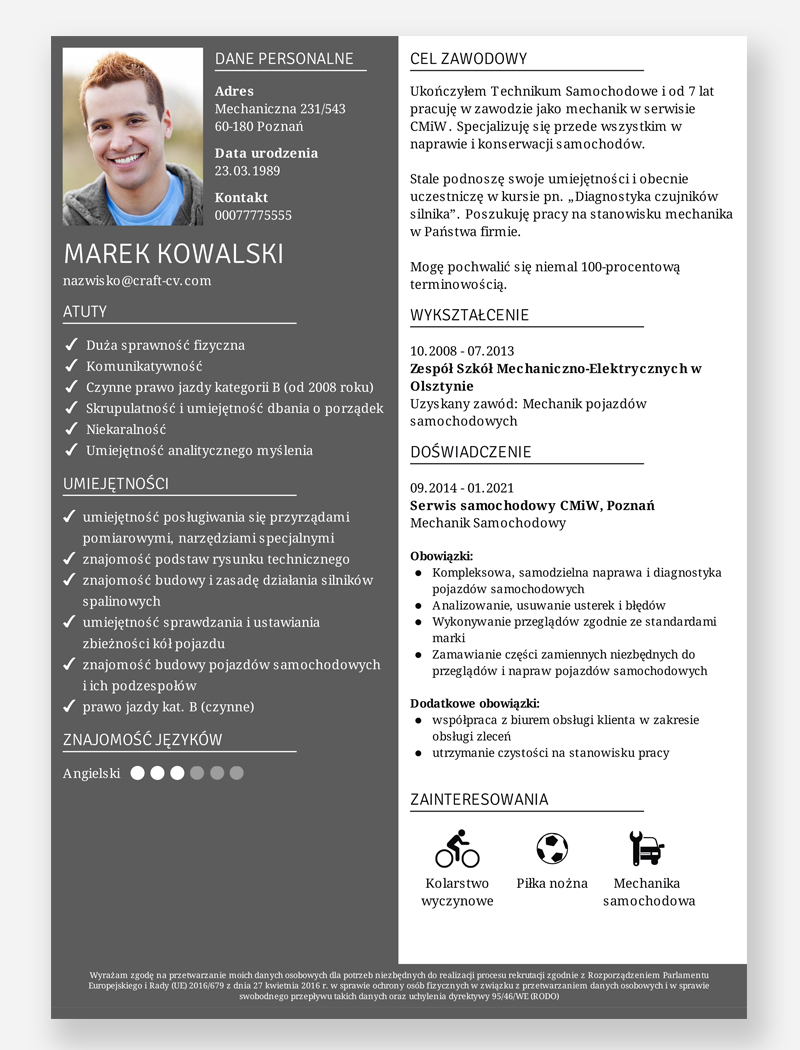 cv mechanika